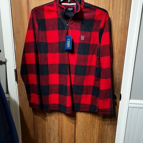 Chaps Other - Nwt- chaps-Men’s 1/4 zip, fleece top